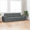 vidaXL Sof&aacute; cama 200cm Gris oscuro tela
