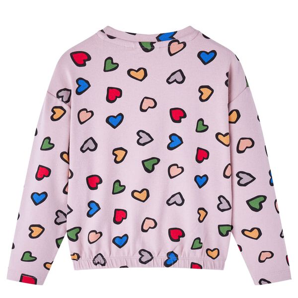 Sudadera infantil rosa 104