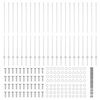 vidaXL Valla con Poste Plateado 1,5 x 50 m Acero