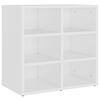 vidaXL Zapatero blanco 52,5x30x50 cm