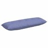 vidaXL Coj&iacute;n de Espalda Azul jeans 140 x 19 x 50 cm tela