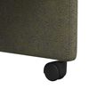 vidaXL Sillas de comedor 2 pcs Verde ejército 57 x 66 x 94 cm