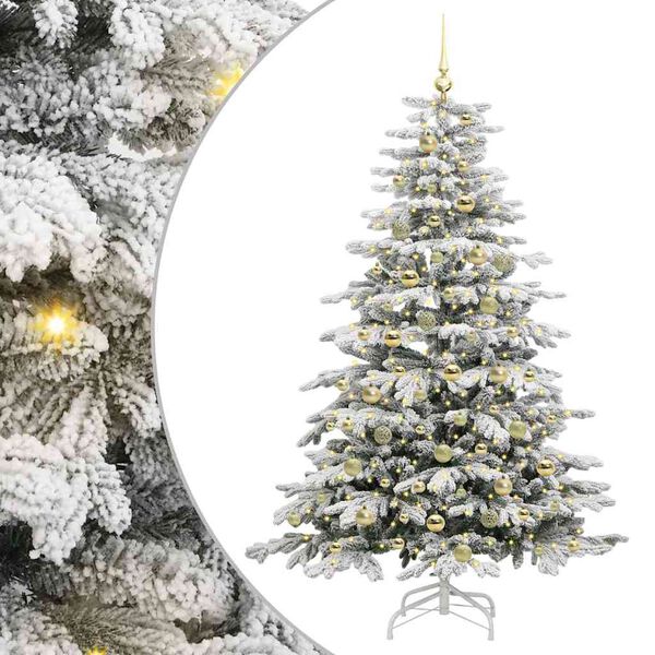 vidaXL &Aacute;rbol de Navidad artificial con ramas articuladas 180 cm