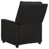 vidaXL Sillón de masaje eléctrico tela negro