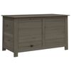 vidaXL Ba&uacute;l para cojines madera de abeto gris antracita 100x50x56 cm