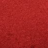 vidaXL Felpudo rojo 80x120 cm