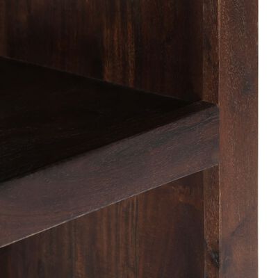 vidaXL Armario consola de madera maciza de acacia 40x30x110 cm