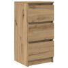 vidaXL Aparador Artisan Roble 37,5x35x76 cm Madera de ingenier&iacute;a