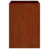 vidaXL Jardinera de acero corten 52x48x75 cm