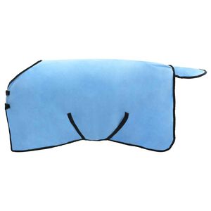 vidaXL Manta para Caballo Aqua Completo 75 cm Forro polar de poli&eacute;ster