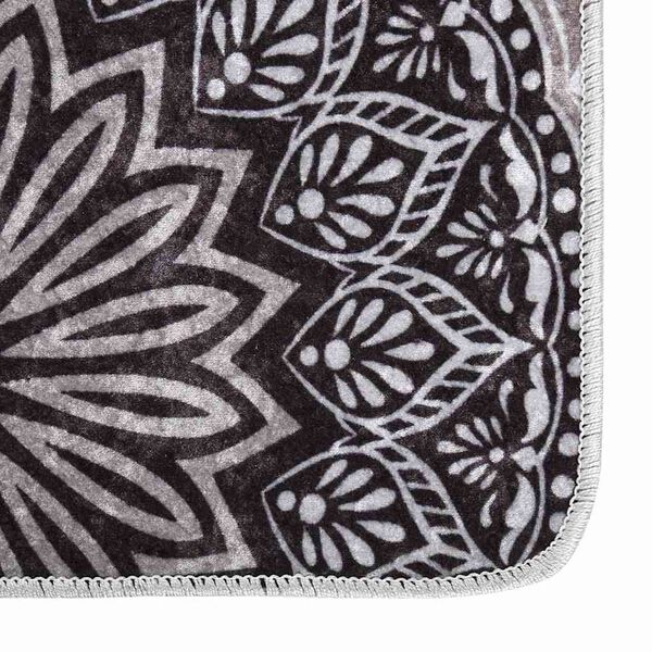 vidaXL Alfombra lavable multicolor 160x230 cm