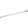 vidaXL Brazo de soporte para mampara ducha acero inoxidable 70-120 cm