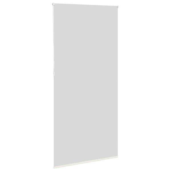 vidaXL Estor Enrollable Opaco Blanco Roto 110x210cm Tela Ancho 105,7cm