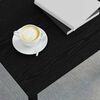 vidaXL Mesa de Caf&eacute; Roble Negro 50 x 50 x 36 cm Madera de ingenier&iacute;a