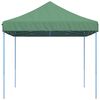 vidaXL Tienda de fiesta plegable Pop-Up verde 410x279x315 cm