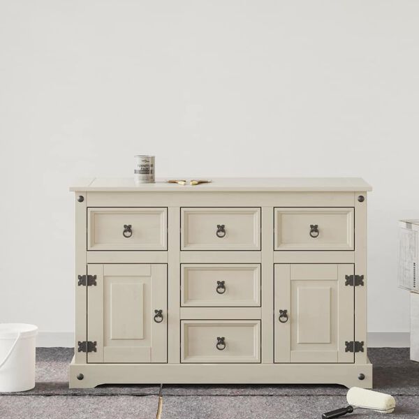 vidaXL Pintura para muebles Marrón 10 x 10 x 12,2 cm