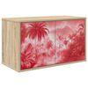 vidaXL Mueble de TV Montado en la Pared AACHEN 69 x 33 x 40 cm