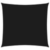 vidaXL Toldo de vela cuadrado tela Oxford negro 7x7 m
