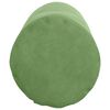 vidaXL Cojines Bolster 2 pcs Verde claro &Oslash; 25 x 70 cm Tela de pana