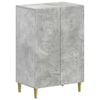 vidaXL Armario Zapatero ARNHEM 59,5 x 39,5 x 90 cm Gris Hormig&oacute;n