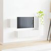 vidaXL Conjunto de mueble de TV 4 pcs brillante Madera de ingenier&iacute;a
