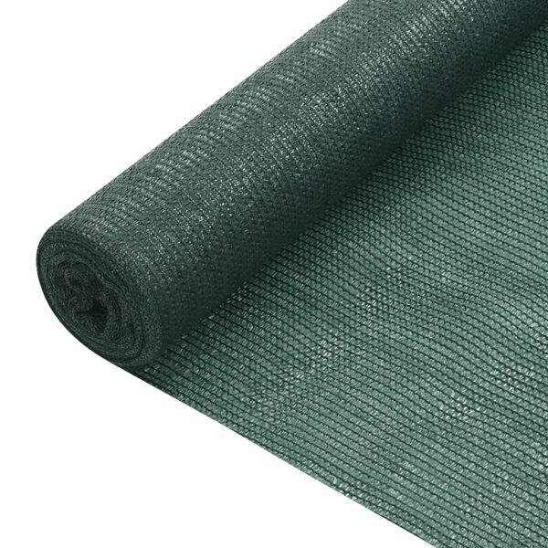 vidaXL Red de privacidad HDPE verde 1x50 m 75 g/m&sup2;