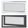 vidaXL Ventana de s&oacute;tano RISOR 120 x 60 cm PVC y vidrio Gris antracita