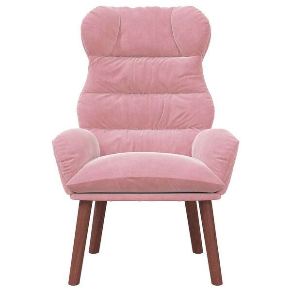 vidaXL sillón Rosa 69 x 74 x 93 cm Terciopelo
