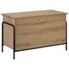 vidaXL Caja de Almacenamiento Roble artisan 80 x 40 x 49,5 cm