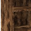 vidaXL Aparador madera de ingenier&iacute;a roble ahumado 45x41x93 cm