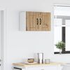 vidaXL Armario de pared para cocina con puerta Lucca Roble Artesanal