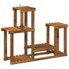 vidaXL Soporte de plantas Natural 90 x 25 x 73 cm