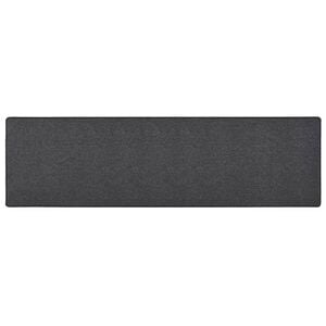 vidaXL Alfombra de pasillo gris antracita 80x300 cm