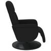vidaXL Sill&oacute;n reclinable con reposapi&eacute;s terciopelo negro
