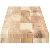 vidaXL Estante flotante madera maciza de acacia sin tratar 140x20x4 cm