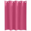 vidaXL Cortinas Opacas con Anillas 2 pcs Rosa Brillante 140 x 140 cm