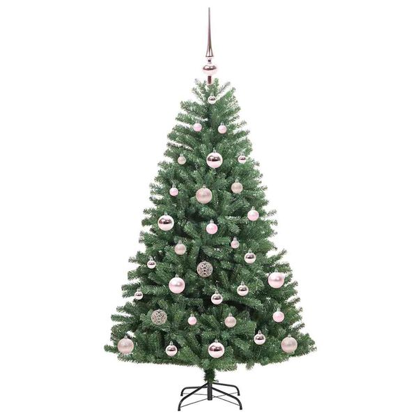 vidaXL &Aacute;rbol de Navidad artificial con ramas articuladas Verde 120 cm