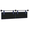 vidaXL Cabecera Colgante Azul Polic&iacute;a 170 x 55 x 7 cm Terciopelo