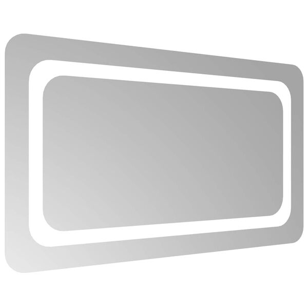 vidaXL Espejo de ba&ntilde;o con LED 70x40 cm