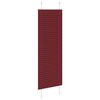vidaXL Estor Plisado rojo burdeos 50x150 cm Tela Ancho 49,4 cm