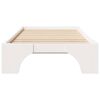 vidaXL Estructura de cama 90 x 200 cm Madera de pino macizo