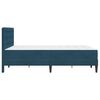 vidaXL Estructura de cama con colch&oacute;n Azul 120 x 190 cm Terciopelo