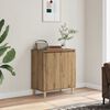 vidaXL Aparador madera contrachapada roble artisian 60x35x70 cm
