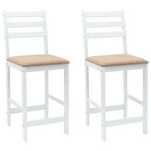 vidaXL Sillas de comedor 2 pcs 40 x 47,5 x 99,5 cm