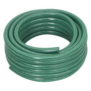 vidaXL Manguera de jard&iacute;n PVC verde 0,5" 10 m