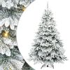 vidaXL &Aacute;rbol de Navidad artificial con 300 LED 240 cm PE y PVC