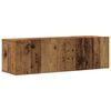 vidaXL Muebles de TV de pared 4 uds madera vieja madera de ingenier&iacute;a