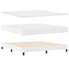 vidaXL Cama tipo Box Spring con colch&oacute;n 180 x 200 cm Cuero sint&eacute;tico