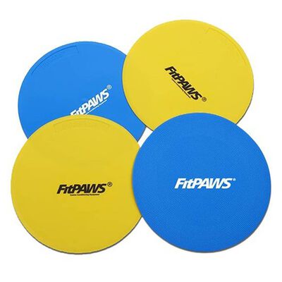 FitPAWS Accesorios de entrenamiento 4 unidades amarillo y azul