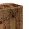 vidaXL Estanter&iacute;a madera de ingenier&iacute;a color envejecido 80x24x76 cm
